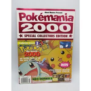 Ghost Masters Pokemania 2000 Special Collectors Edition November 2000 Pokemon